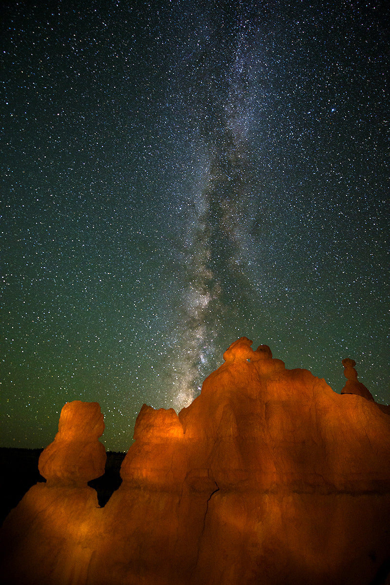 Bryce Milky Way Sky, Utah