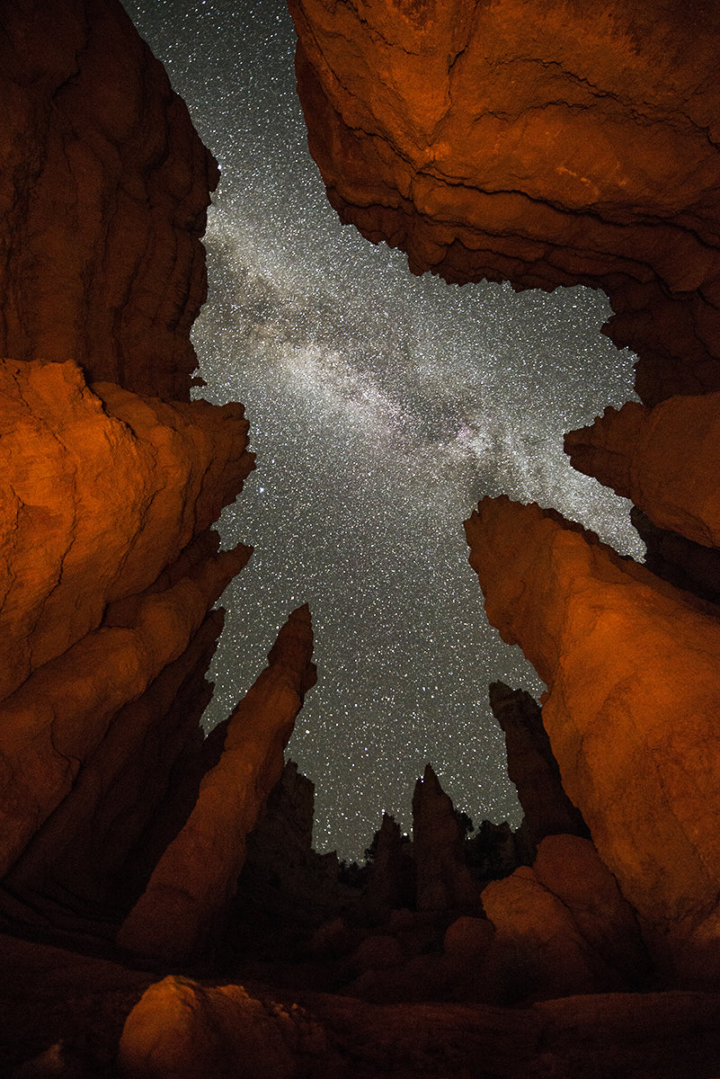 Milky Way Above Hoodoos, Utah