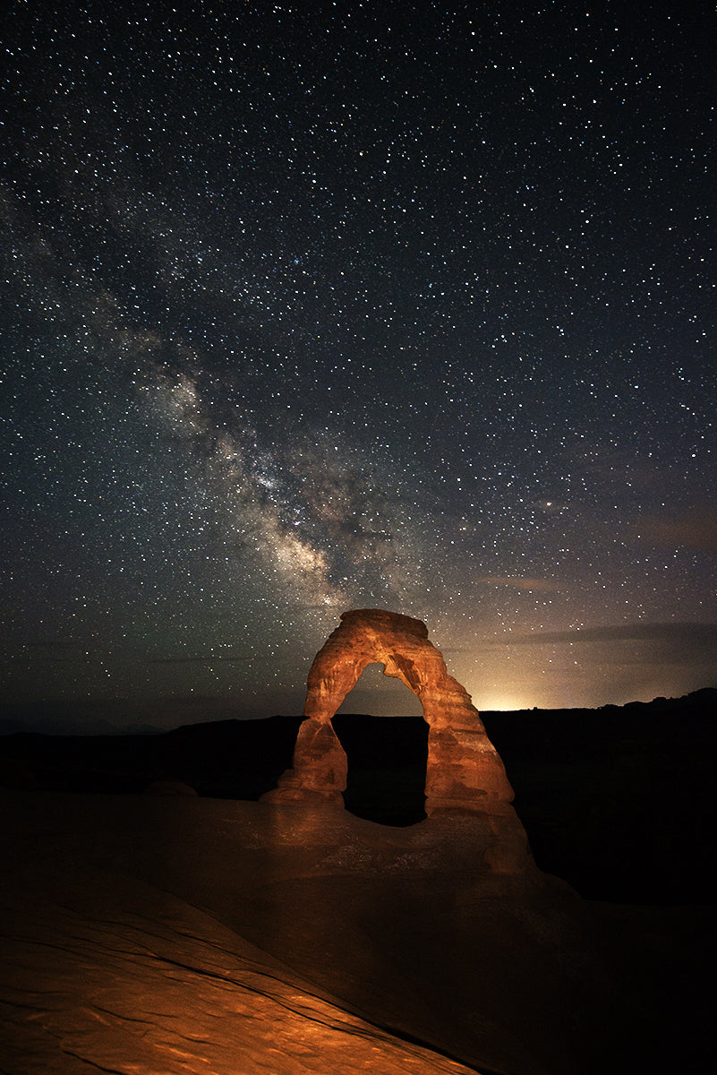 Milky Way Over Delicate Arch, Utah