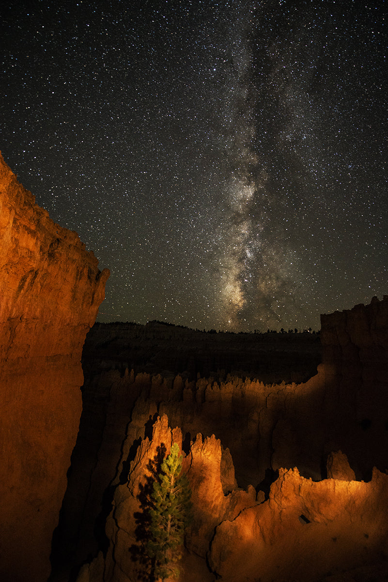Milky Way Over Bryce Canyon, Utah