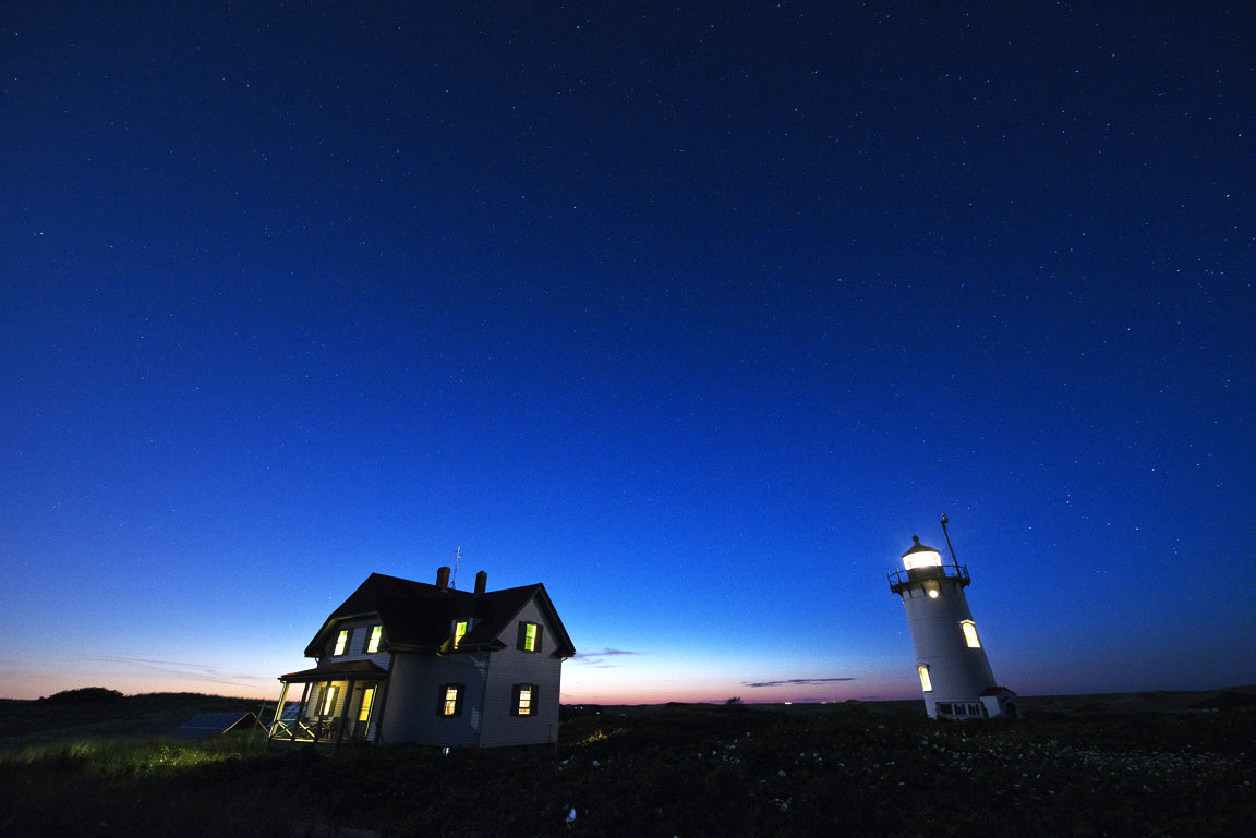 Race Point Lighthouse At Dusk, Provincetown