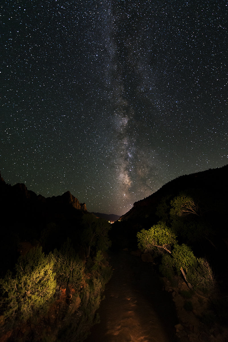 Zion Milky Way, Utah